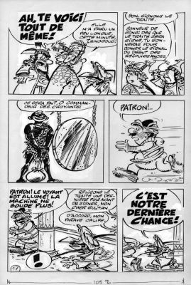 Tabary Jean | Planche originale 17 pour Iznogoud édition de poche de Jean Tabary | Galerie Napoléon