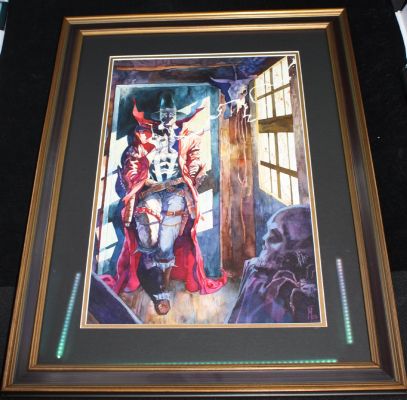 Federico Mele - Gunslinger Spawn #23 Framed Painted Cover Art - Signed - 2023