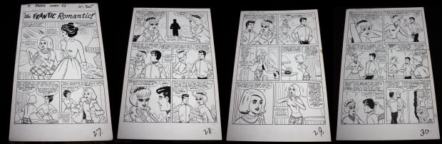 Stan Goldberg | Kathy #23 ’The Frantic Romantic!’ Full 4Pg Story - 1963 | Anthony’s Comic Book Art
