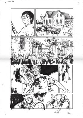 Jacob Phillips | Everything Dead & Dying Issue 02 Page 18 | Splash Page