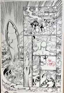 George Perez, Joe Rubinstein, Art Nichols | Isaac Asimov’s I-Bots #6 - More Action Than You Can Shake a Stick At! | ComicArtFans Classifieds