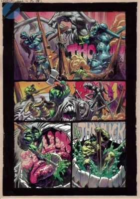 Nic Klein | The Infernal Hulk Issue 4 Page 17 | Felix Comic Art