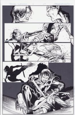 Jay Leisten | Imperial Guardians #2 - Gamora Action Page - 2026 Signed Issue 2 Page 19 | Anthony’s Comic Book Art