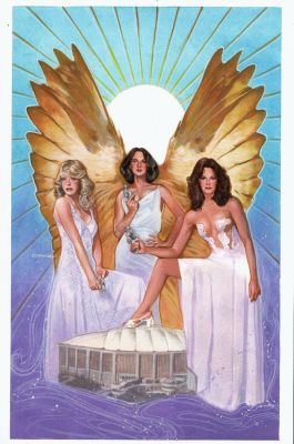 Dave Dorman | Charlie’s Angels #1 Cover Painting (Jill Munroe, Kelly Garrett, Sabrina Duncan Are True Angels Here!) | Romitaman