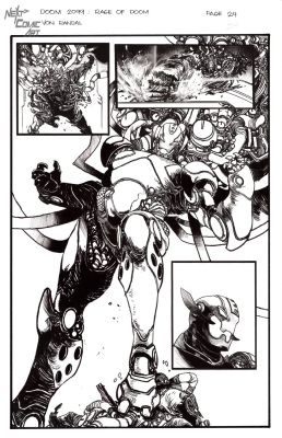 Von Randal | Doom 2099: Rage of Doom #1 Issue 1 Page 24 | Next Comic Art