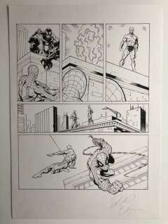 Original Art Page By Richard Elson - Pen & Ink - Spider-Man : Tower Of Power #22 - Page 7 - (2008) | Catawiki