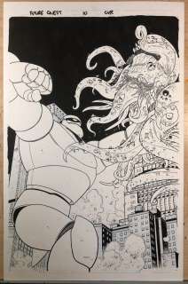 Doc Shaner - FUTURE QUEST #10 COVER