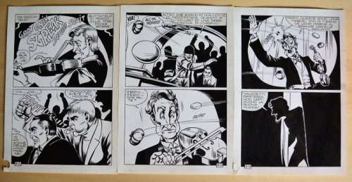 Magnus - a sequence of 3 original plates for Kriminal no. 80 (1967) | Catawiki