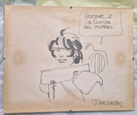 Dessin original à l’encre noire, signé Jean-Claude Mézières : VALERIAN : 24x30 | eBay Europe