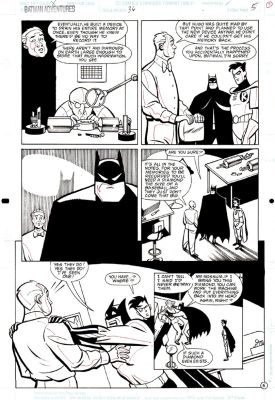 Mike Parobeck, Rick Burchett | Batman Adventures #36 P 5 Last Issue (1995) | Romitaman