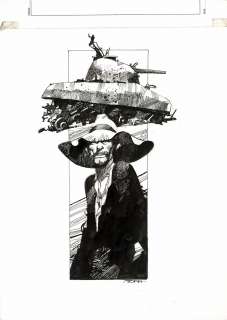 Sergio Toppi - Original From Ltd Print