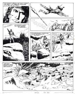 Kline - Loup Noir, "La piste des hurleurs" planche 5