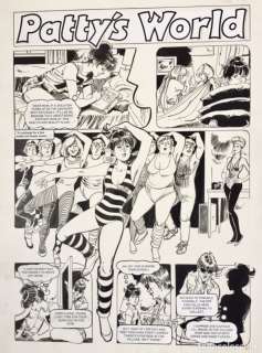 1Âª PÃ¡gina SimpÃ¡tico Dibujo Original ESTHER Y SU MUNDO - PATTY‘S WORLD - PURITA CAMPOS Clase Aerobic