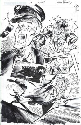 Jason Howard | Transformers (2023 Image) Issue 34 Page 08 | Splash Page
