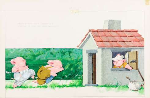 Maraja Libico - "The three Little Pigs", 1978 | Urania Casa d’Aste