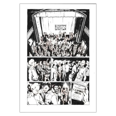 Ké Clero | Radio Club - Planche originale 18 | Achetez de l’Art