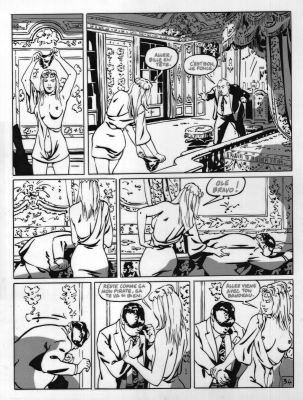 Varenne Alex | Planche originale 34 du tome de la série Erma Jaguar | Galerie Napoléon