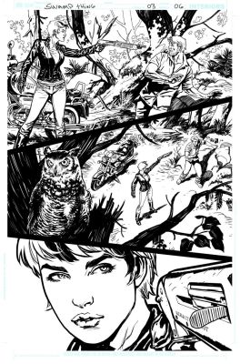 Yanick Paquette (Digital) | Swamp Thing #03 Page 06 Issue 03 Page 06 | Comic Art House