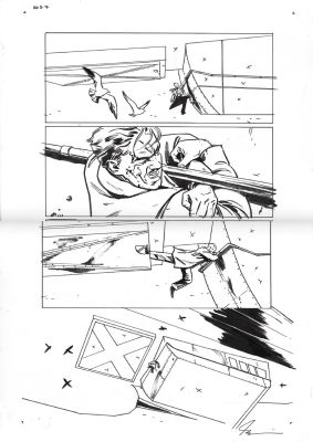 Jacob Phillips | The Peril of the Brutal Dark: an Ezra Cain Mystery Issue 05 Page 07 | Splash Page