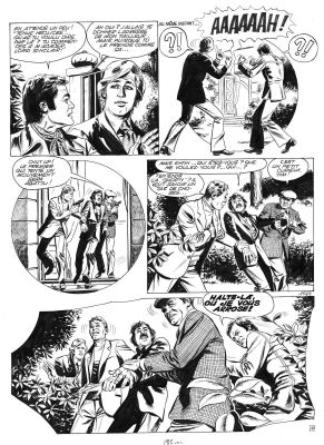 Marcello Rafael Carlo | Planche originale 6 AMICALEMENT VOTRE histoire courte Pif 331 | Galerie Napoléon