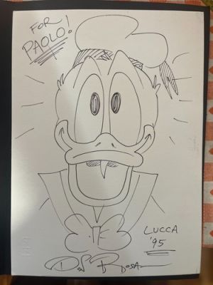 Don Rosa ORIGINAL ART Donald Duck firmata/ 24x33 cm. su cartoncino | eBay Europe (Buy It Now)