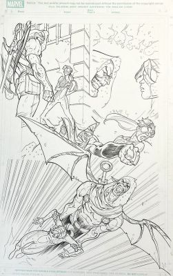 Pepe Larraz | Spider Girl: Spider Island #1 P.19 | The Green Room