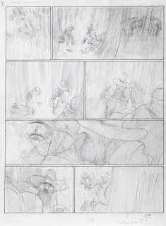 González Jorge (Né En 1970) | Chère Patagonie, projet de planche 44, édité par Dupuis en 2012 | Tajan