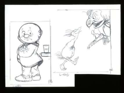 Dulieu, Jean - Originele pentekening - Paulus de Boskabouter | Catawiki