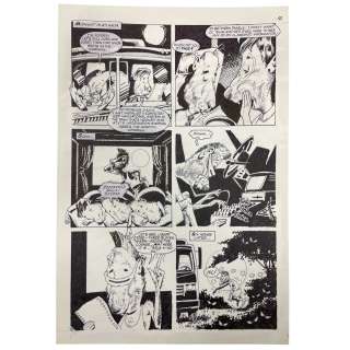 Night of the Living Dolls Chucky Child’s Play Original Storyboard Production Comic Art | Los Angeles Estate Auction