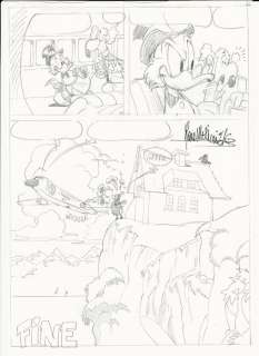 Zio Paperone - Lara Molinari - original sketch - Page séparée - (2003) | Catawiki