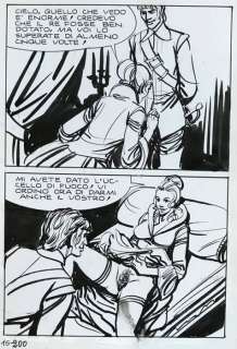 Tabu #15 - Floriano Bozzi - 12x original pages - Page séparée - (1975) | Catawiki