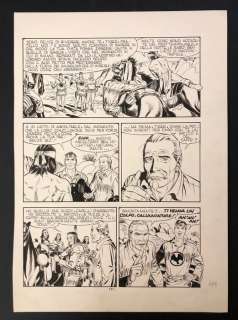 Tex #349 - Fabio Civitelli - original page - Page séparée - EO - (1989) | Catawiki