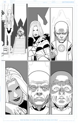 Wonder Woman #34 P.13 (Bruno Redondo) Monoprint | Black Diamond