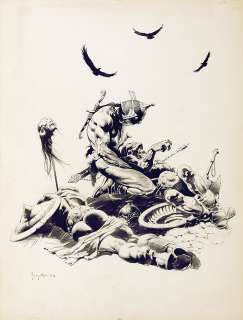 (Frazetta) Kubla Khan Portfolio. | Profiles in History