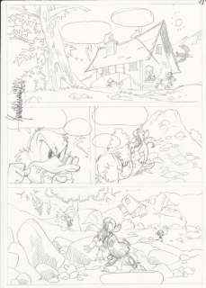 Zio Paperone - Lara Molinari - original sketch firmato - Other - (2003) | Catawiki