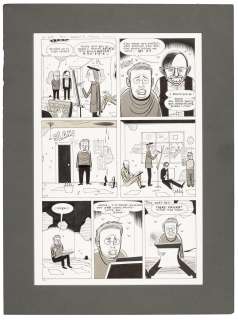 Original Art * DANIEL CLOWES * Dan Pussey Page from Eightball No. 3 | PBA Galleries