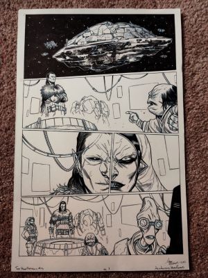 Star Wars High Republic 13 Page 1, Ario Anindito and Mark Morales. Signed by Mark Morales | Raremarq (Buy It Now)