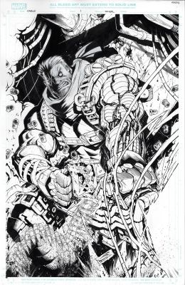 Cable: Love and Chrome #4 Cover Art, Gerardo Sandoval | Comix Art Studio