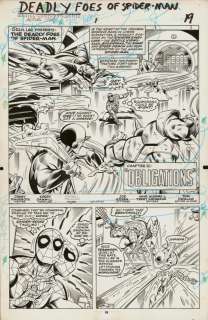 Kerry Gammill / Mike Machlan - Deadly Foes Of Spider-Man #1 Pg 19