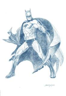 Batman Force By Sanjulian - Original Drawing  - EO | Catawiki