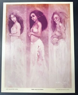 Jeffrey Catherine Jones Signed Three Ages of Woman Print #27/100 Black Lotus | eBay US (Buy It Now)