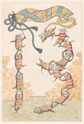Edward Gorey, (1925-2000), Thirteen. Circa 1990. | Swann Galleries
