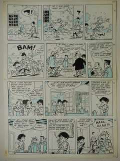 Kari Lente - Originele pagina - De zaak markant (p.24) - Page volante - (1963) | Catawiki