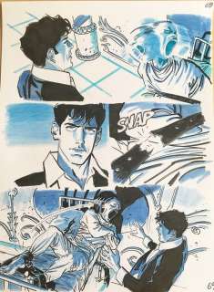 Dylan Dog #379 - Bruno Brindisi - Page volante - (2018) | Catawiki