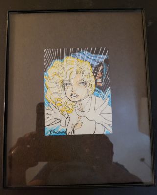 Terry Shoemaker | Cloak And Dagger Framed 8X10 Inches | ComicArtFans Classifieds
