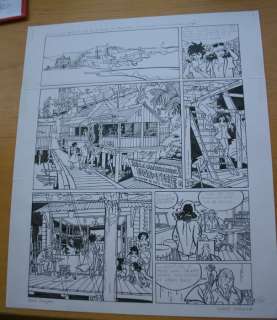 Franka - Originele pagina (p.39) - Le vol de l’Atlantide (1992) | Catawiki