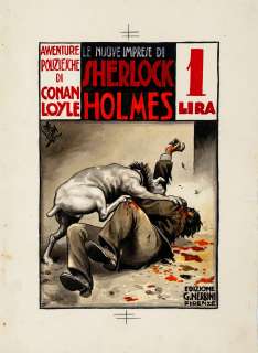 Lot 150 - Toppi Giove - "Sherlock Holmes - Il mastino dei Baskerville", 1930