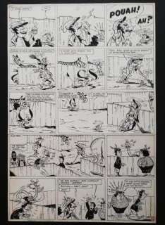 Remacle, Marcel - Planche originale - Bobosse - Les évadés de Trifouillis - (1958) | Catawiki