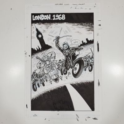 Wesley Griffith, Wesley Griffith, Wesley Griffith, Rocko Jerome | Donna Vs Rockers Page 1 | ComicArtFans Classifieds