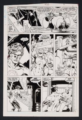 Mark Brigh, Romeo Tanghal | Action Comics #633 (1989) Page 6 Pencils By Mark Bright, Inks By Romeo Tanghal | ComicArtFans Classifieds